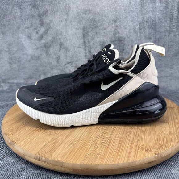 Nike Air Max 270 Shoes Womens Size 7 Black White AH6789-010 Running Sneakers - Picture 3 of 9